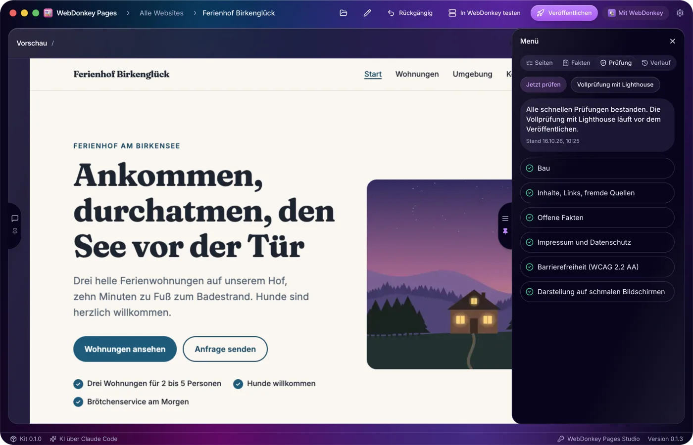 WebDonkey Pages: Websites im Chat, geprüft und online