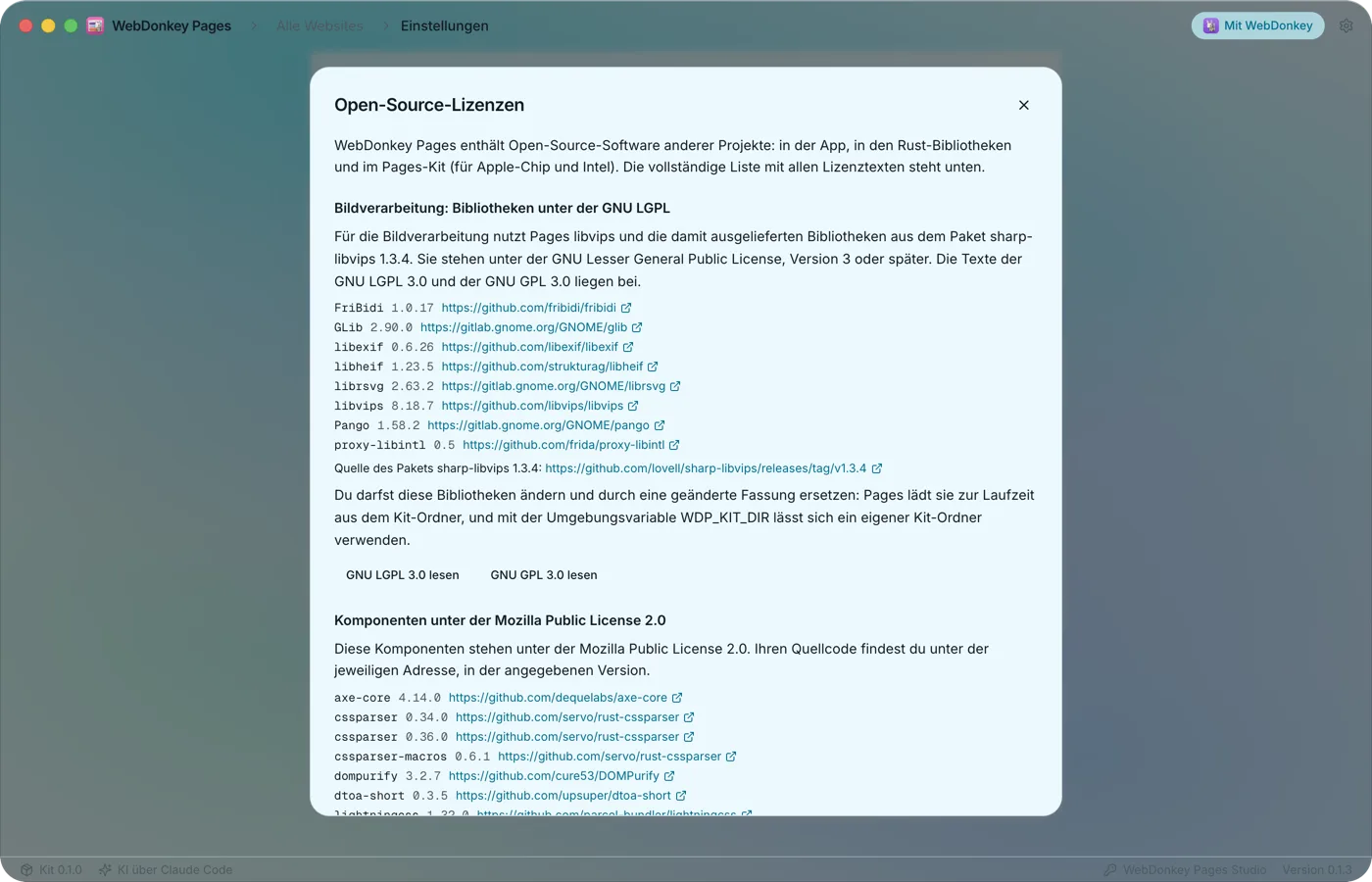 Open Source und deine Daten
