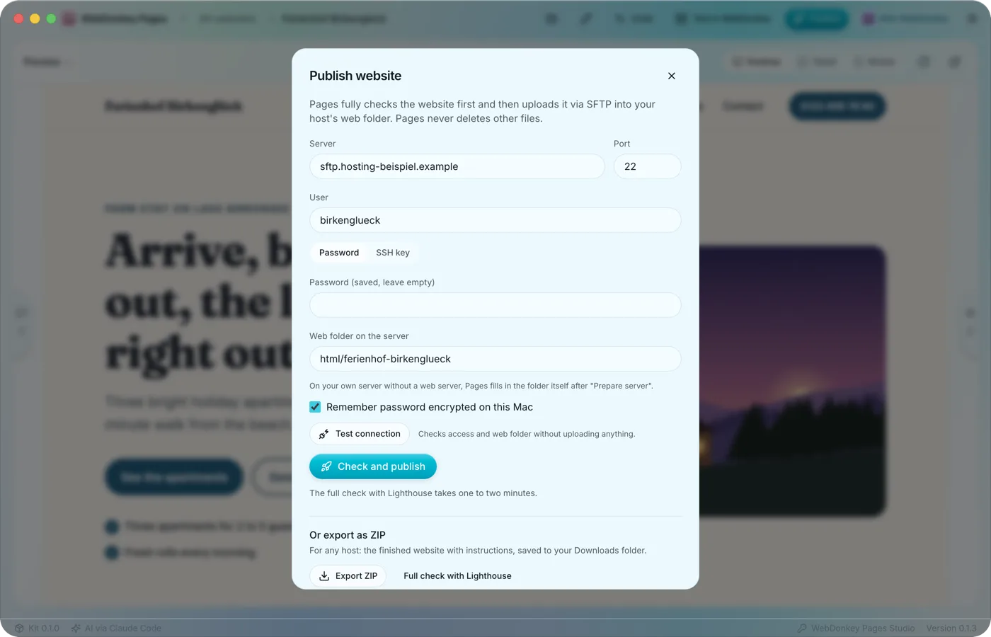 Only what passes every check goes online