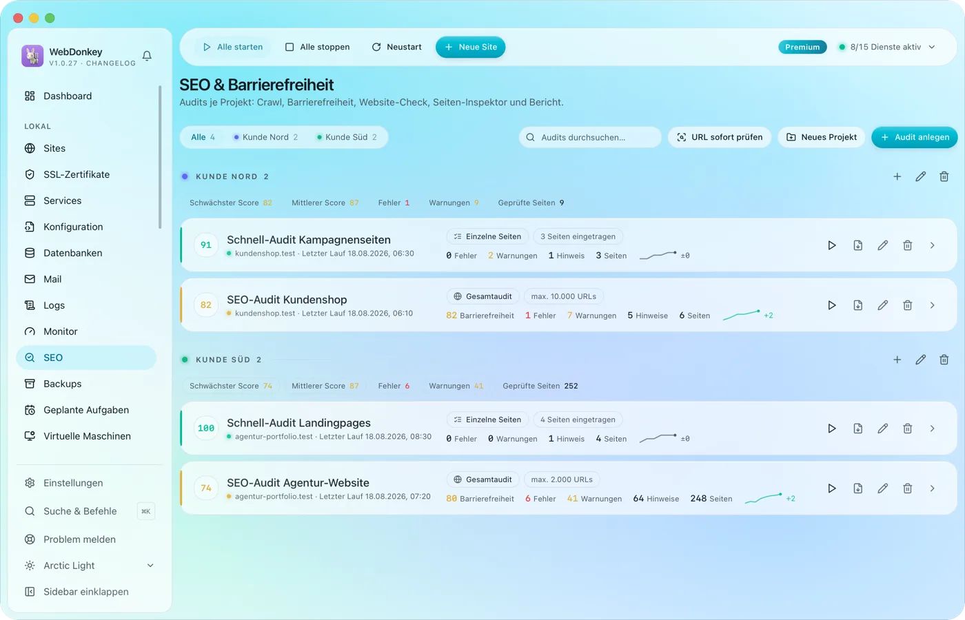 SEO & Barrierefreiheit für die Seiten deiner Kunden
